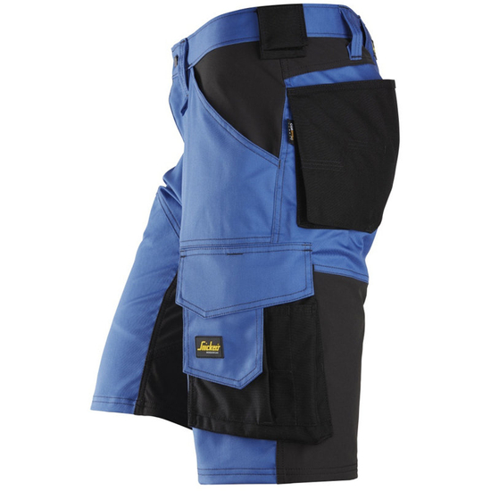 Zdjęcie 3 - 6153 Spodnie Krótkie Stretch luźne Snickers Workwear niebieskie