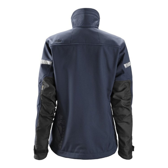 Zdjęcie 2 - 1207 Kurtka Soft Shell AllroundWork, damska kolor grantowo - czarny Snickers Workwear