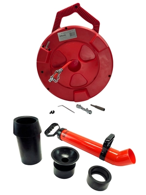 SUPER PROMO Urządzenie do czyszczenia rur Turboflex GT3250/09 + Ręczny przepychacz GT8010A