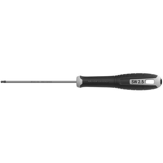 Zdjęcie 1 - Wkrętak z końcówką kulkową sześciokątną SW 2,5 x 100 Hultafors 442055