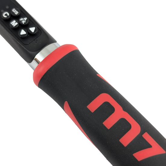Zdjęcie 4 - Klucz dynamometryczny elektroniczny z pomiarem kąta 1/4" Mighty Seven GTA-201030 1,5-30 Nm ±2%