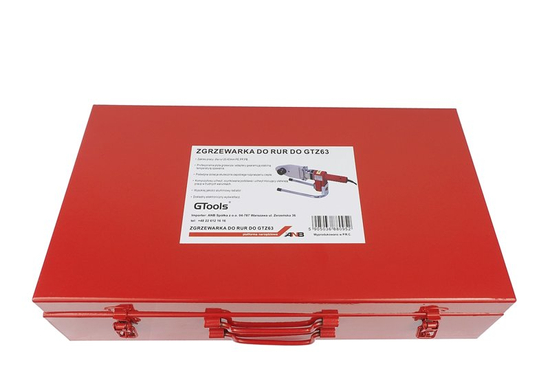 Zdjęcie 14 - Zgrzewarka do rur GTOOLS IRON 20-63 + Obcinak do rur z PP, PE i innych tworzyw sztucznych