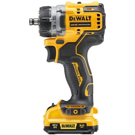 Zdjęcie 3 - Wiertarko-wkrętarka akumulatorowa DeWalt DCD703L2T 57Nm 12V XR 2x3Ah