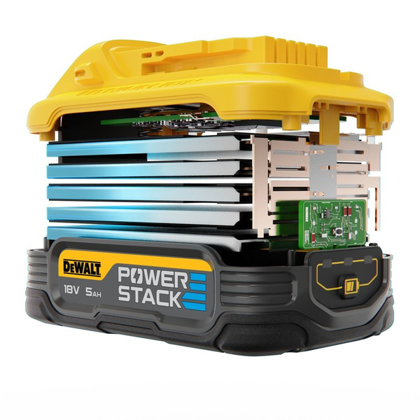 Zdjęcie 7 - 2 Akumulatory POWERSTACK 18V 5Ah DeWALT DCBP518H2