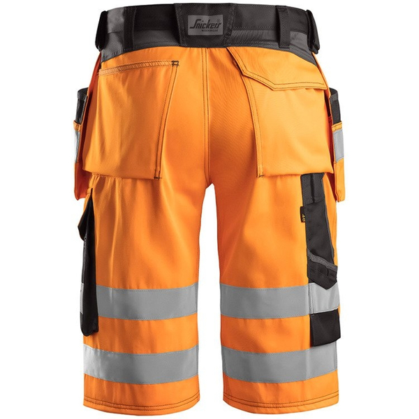 Zdjęcie 2 - 3033 Krótkie spodnie odblaskowe, EN 20471/1 (kolor pomarańczowo-czarny) Snickers Workwear