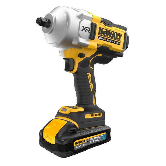 Zdjęcie 4 - Klucz udarowy akumulatorowy DeWalt DCF961H2G ½” 1626Nm 18V Powerstack 2x5Ah