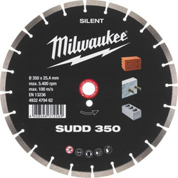 Cicha tarcza diamentowa SUDD 350mm 1 szt 4932479462 Milwaukee