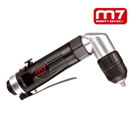 Zdjęcie 2 - Wiertarka pneumatyczna kątowa dwukierunkowa 1600 obr./min. Mighty Seven QE-633