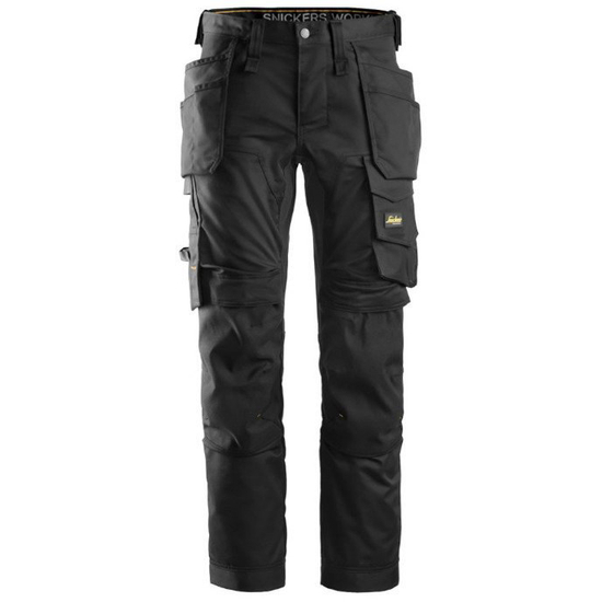 Zdjęcie 1 - 6241 Spodnie Stretch AllroundWork z workami kieszeniowymi kolor czarny