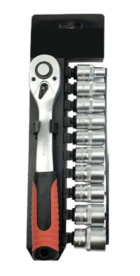 Zdjęcie 1 - Zestaw kluczy nasadowych 1/2" 10-24mm G-TOOLS GT-1006