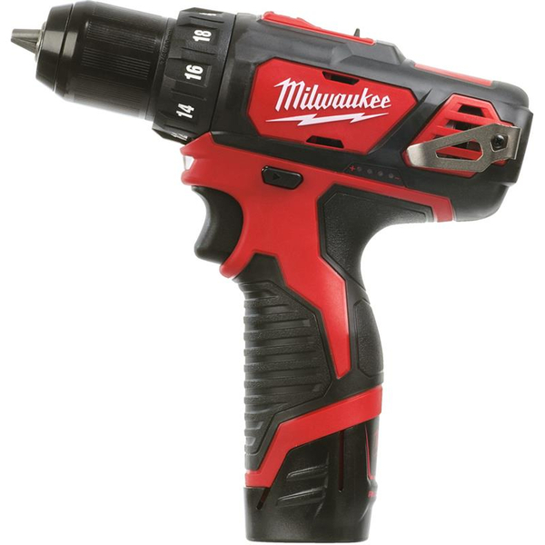 Zdjęcie 1 - Wiertarko-wkrętarka akumulatorowa Milwaukee M12 BDD-202X 30Nm 12V 2x2Ah 4933446040