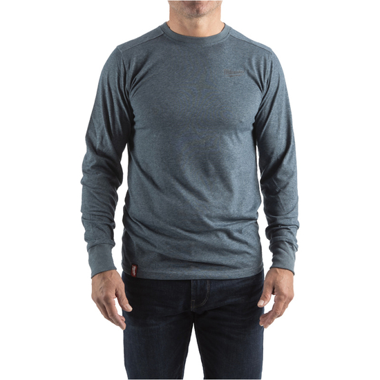 Zdjęcie 1 - HTLSBLU-XL T-shirt z długim rękawem - niebieski Milwaukee 4932492996