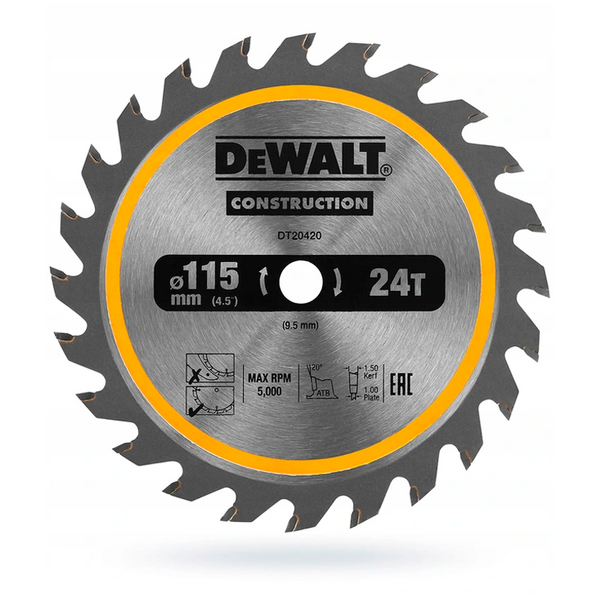 Zdjęcie 6 - Pilarka tarczowa akumulatorowa DeWalt DCS571P2 115mm 18V XR 2x5Ah