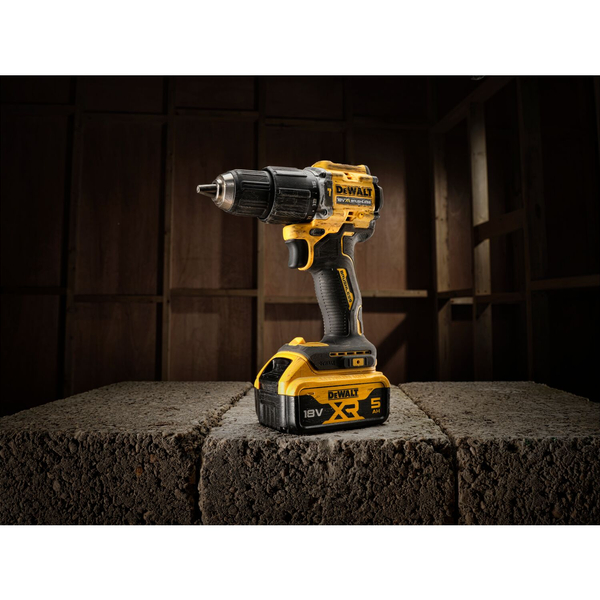 Zdjęcie 5 - Wiertarko-wkrętarka akumulatorowa "100 lat" DeWalt DCD100YN 68Nm 18V XR BODY