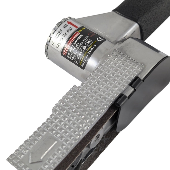 Zdjęcie 6 - Szlifierka pneumatyczna taśmowa 20x520mm Mighty Seven QB-312