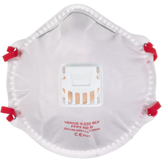 Zdjęcie 1 - Półmaska FFP2 z zaworem - 10 sztuk 4932478548 Milwaukee