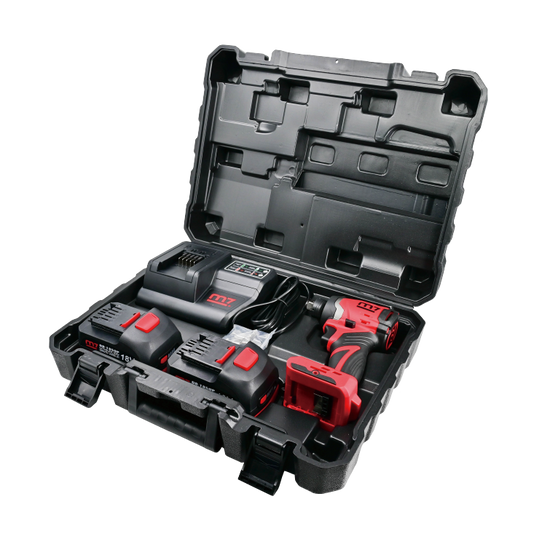 Zdjęcie 1 - Zakrętarka udarowa akumulatorowa z wrzecionem 1/2" 270/583Nm 2x5Ah 18V Mighty Seven [DS-203A]