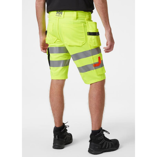 Zdjęcie 6 - Spodenki odblaskowe Helly Hansen 77425_369 Alna 2.0 kolor żółty