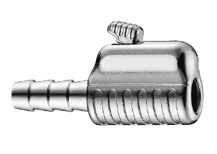 Zdjęcie 1 - Króciec końcówka do pompowania na wąż 8mm PROSTY GT-K-W-P