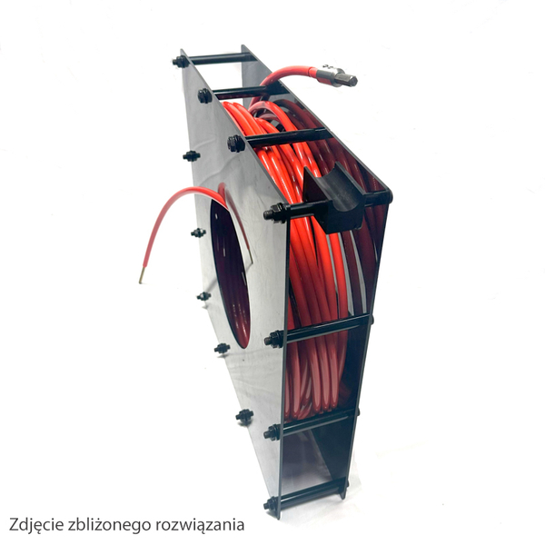 Zdjęcie 1 - cordFLEX® BOX 8-20 - Lekki, Wysokoobrotowy Przepychacz Do Frezowania I Mechanicznego Czyszczenia Kanalizacji .Wyposażony W Elastyczny Wałek o średnicy 8 mm