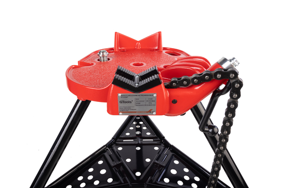 Zdjęcie 6 - Imadło łańcuchowe do rur na trójnogu 1/8-6'' GT6