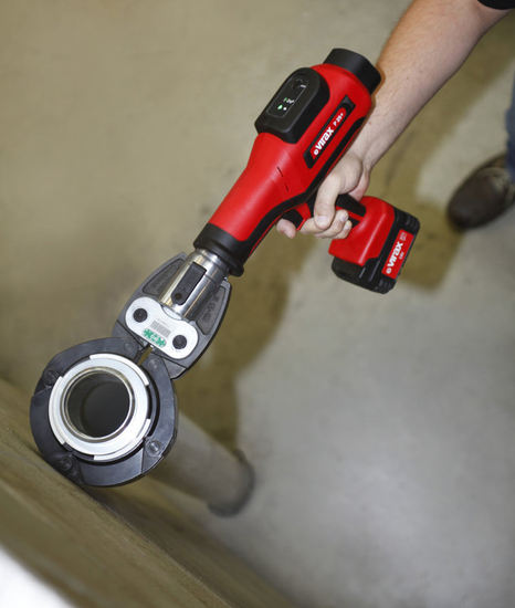 Zdjęcie 6 - Zaciskarka VIRAX P25+ 2 aku w skrzynce 18V / 3Ah Viper® P25+ + Laser i Hulajnoga