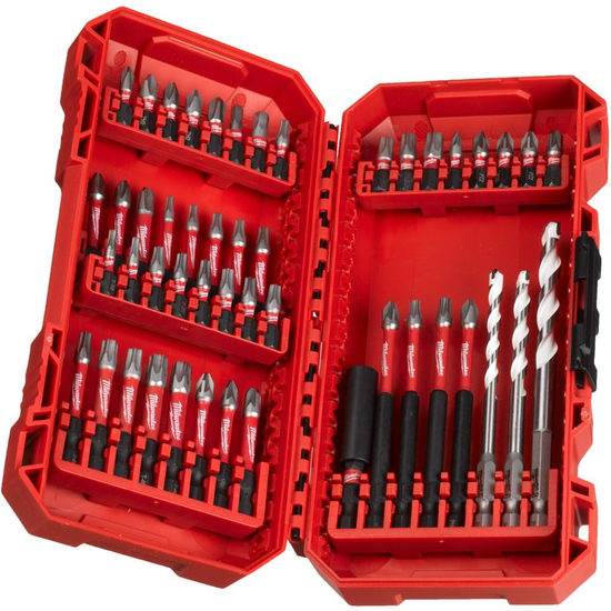 Zdjęcie 1 - Zestaw bitów SHOCKWAVE™ IMPACT DUTY (48 szt.) Milwaukee 4932492005