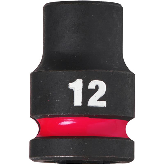 Zdjęcie 1 - Nasadka udarowa HEX 1/2" krótka 12 mm Milwaukee 4932480306