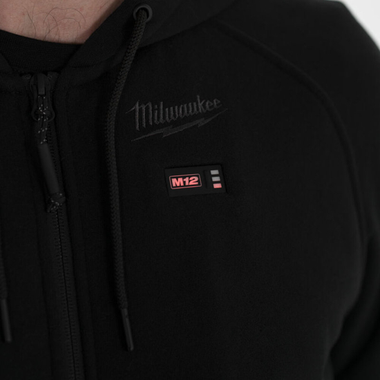 Zdjęcie 10 - BLUZA PODGRZEWANA CZARNA M12HHBL4-0(XL) MILLWAUKEE