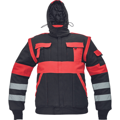 MAX WINTER RFLX kurtka zimowa 2 w 1 (kolor czarny-czerwony) Cerva 0301045265