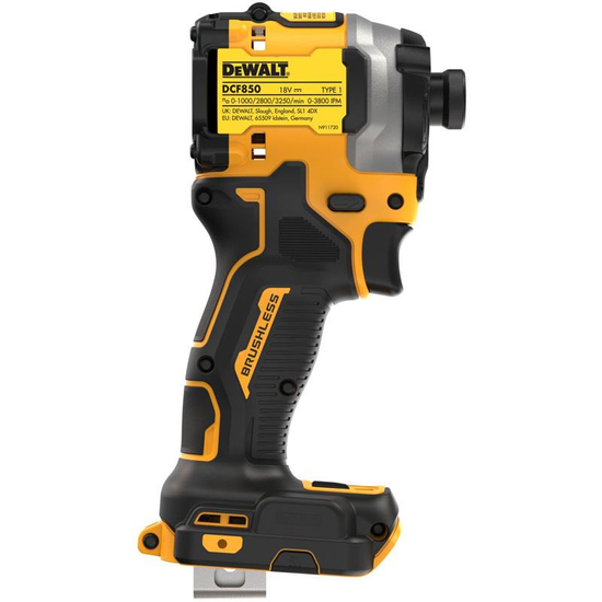 Zdjęcie 4 - Zakrętarka udarowa akumulatorowa DeWalt DCF850N ¼” 208Nm 18V XR