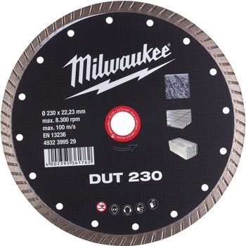 Tarcza diamentowa DUT 230 x 22,2 mm 4932399529 Milwaukee