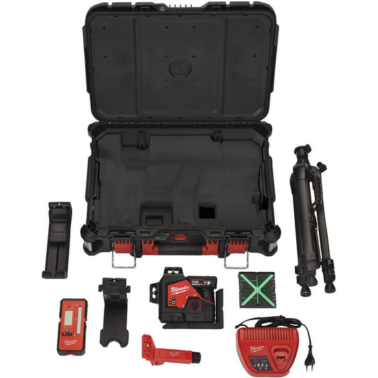 Zdjęcie 3 - M123PLKIT-401P Laser krzyżowy 360° 4933478960 Milwaukee