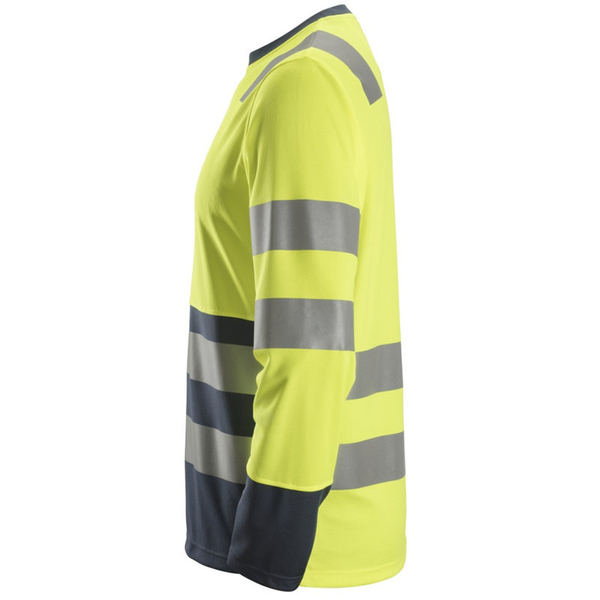 Zdjęcie 3 - 2433 T-shirt Odblaskowy AllroundWork – długi rękaw, EN 20471/2 Snickers Workwear