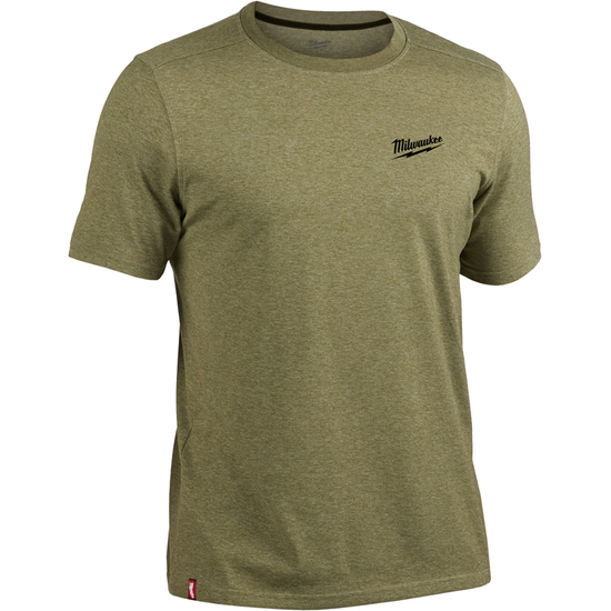 Zdjęcie 1 - HTSSGN-L T-shirt z krótkim rękawem - zielony Milwaukee 4932492980