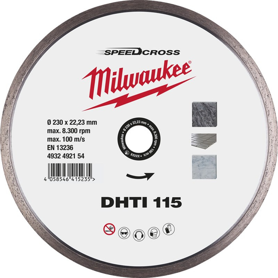 Zdjęcie 1 - Tarcza SPEEDCROS DHTi 115mm Milwaukee 4932492154