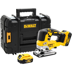 Nawigacja zdjęcie 1 - Wyrzynarka akumulatorowa DeWalt DCS334P2 18V XR 2x5Ah