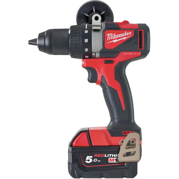 Zdjęcie 1 - Wiertarko-wkrętarka akumulatorowa Milwaukee M18 BLDD2-502X 82Nm 18V 2x5Ah 4933464515