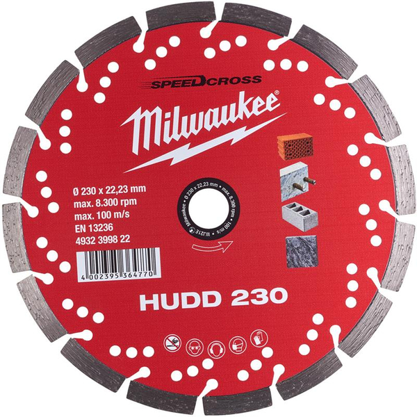 Zdjęcie 1 - Tarcza diamentowa HUDD 230 mm 4932399822 Milwaukee