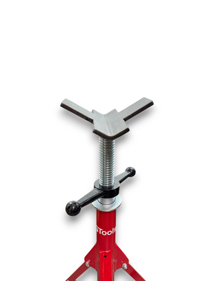 Zdjęcie 4 - Stojak pod rury INOX z głowicą V, podpórka GTOOLS SPECIAL GT0SSV7