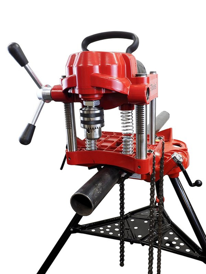 Zdjęcie 6 - Wiertarka do rur GTools GT7150JK 6” + Otwornice MORSE 46,92,95,98,105,108,146mm