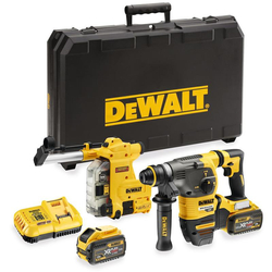 Nawigacja zdjęcie 1 - Młotowiertarka akumulatorowa DeWalt DCH335X2 SDS-Plus 3.5J 54V XR Flexvolt 2x9Ah