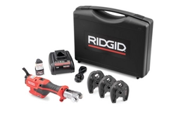 Zaciskarka Ridgid RP 115 micro-Press szczęki V15-22-28 akumulator 2.5 Ah ładowarka