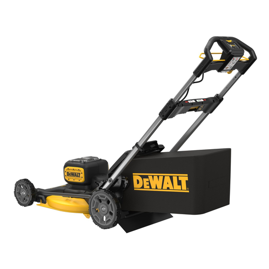 Zdjęcie 6 - Kosiarka akumulatorowa bez napędu 53cm 2x18Ah DeWalt DCMWP134N