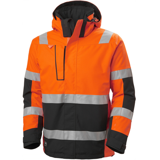 Zdjęcie 1 - Kurtka zimowa odblaskowa Helly Hansen 71392_269 Parka Alna 2.0 kolor pomarańczowy