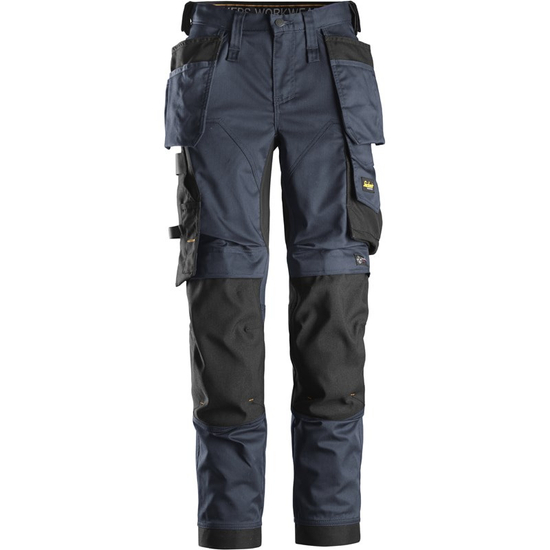 Zdjęcie 1 - Spodnie Stretch AllroundWork z workami kieszeniowymi – damskie Snickers Workwear 62479504