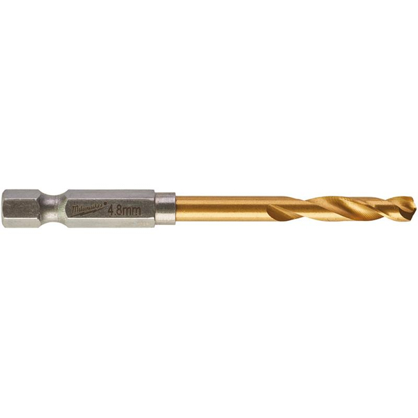 Zdjęcie 1 - Wiertło do metalu SWave HSS-G Tin 4.8mm -1szt. 48894711 Milwaukee