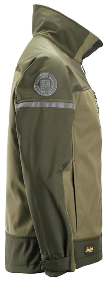 Zdjęcie 3 - 1216 Kurtka softshell stretch AllroundWork Snickers Workwear kolor Khaki Green