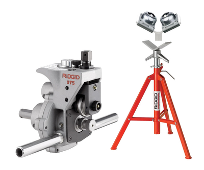 Rowkarka rolkowa RIDGID model 975 COMBO + Podpórka