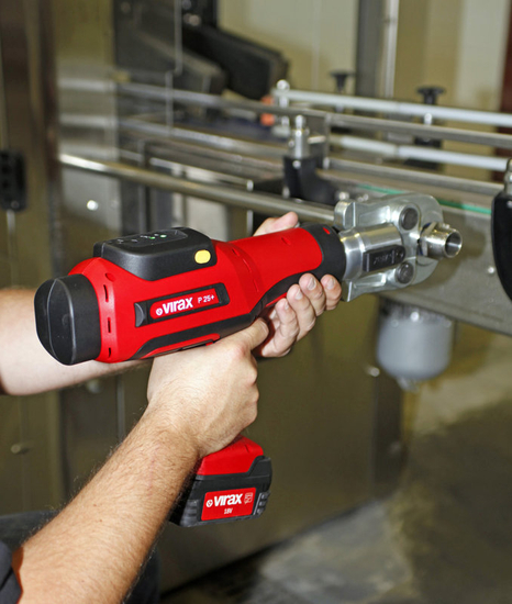 Zdjęcie 11 - Zaciskarka VIRAX P25+ 2 aku w skrzynce 18V / 3Ah Viper® P25+ + Laser i Hulajnoga